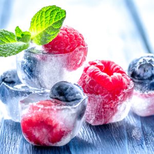 Peinture sur toile Fruits Des Bois En Glace – Image 1