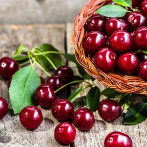 Peinture sur toile Cerises Dans Le Panier – Image 1