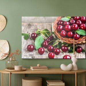 Peinture sur toile Cerises Dans Le Panier – Image 5