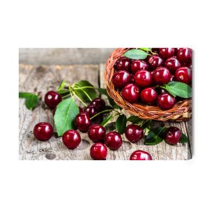 Peinture sur toile Cerises Dans Le Panier – Image 2