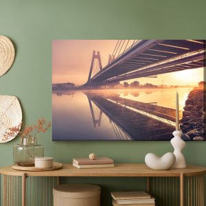 Peinture sur toile Pont Vers Eux. Carte. F. Macharski, Cracovie – Image 5