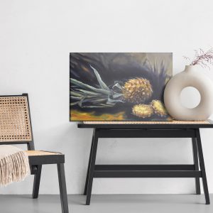 Peinture sur toile Ananas Peint – Image 6