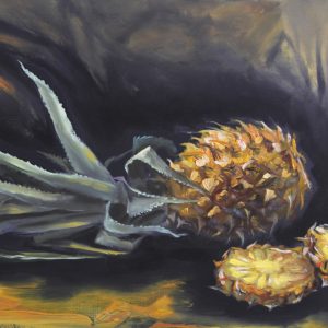 Peinture sur toile Ananas Peint – Image 1