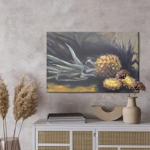 Peinture sur toile Ananas Peint – Image 3