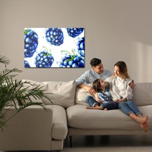 Peinture sur toile Mûres Peintes – Image 7