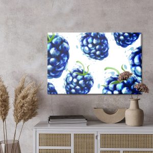Peinture sur toile Mûres Peintes – Image 3