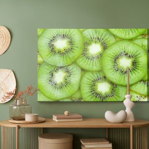 Peinture sur toile Kiwi En Gros Plan – Image 5