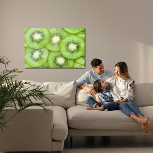 Peinture sur toile Kiwi En Gros Plan – Image 7
