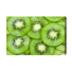 Peinture sur toile Kiwi En Gros Plan – Image 2