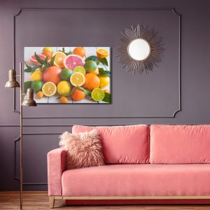 Peinture sur toile Agrumes Juteux – Image 4