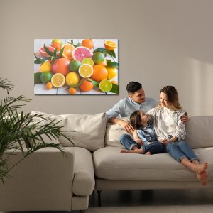 Peinture sur toile Agrumes Juteux – Image 7