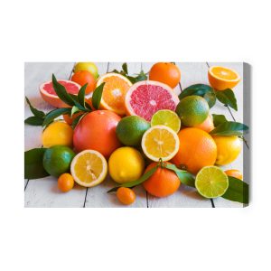 Peinture sur toile Agrumes Juteux – Image 2