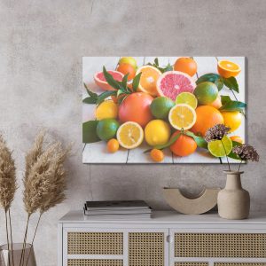 Peinture sur toile Agrumes Juteux – Image 3