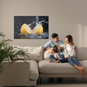 Peinture sur toile Des Citrons Dans L'eau – Image 7