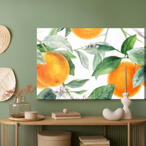 Peinture sur toile Oranges Sur Les Branches – Image 5