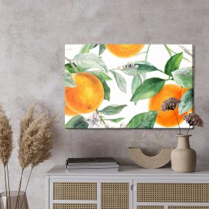Peinture sur toile Oranges Sur Les Branches – Image 3