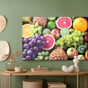Peinture sur toile Beaux Fruits Se Bouchent – Image 5