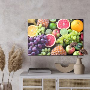 Peinture sur toile Beaux Fruits Se Bouchent – Image 3