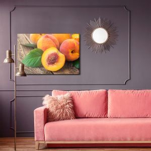 Peinture sur toile Pêches Sur Bois – Image 4