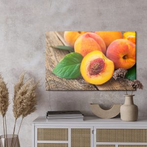 Peinture sur toile Pêches Sur Bois – Image 3