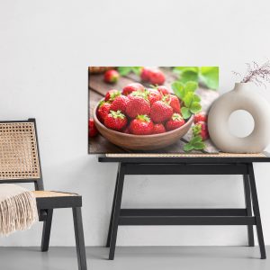 Peinture sur toile Un Bol De Fraises – Image 6