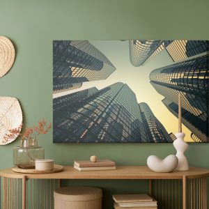 Peinture sur toile Gratte-Ciel Modernes – Image 5