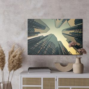 Peinture sur toile Gratte-Ciel Modernes – Image 3