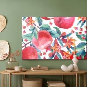 Peinture sur toile Grenades À L'aquarelle – Image 5