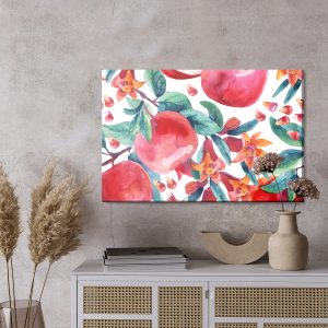 Peinture sur toile Grenades À L'aquarelle – Image 3