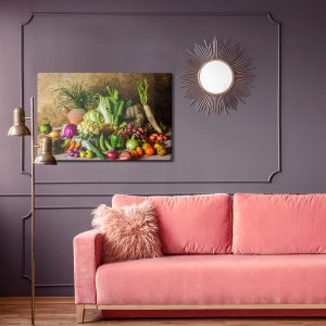 Peinture sur toile Composition Classique De Légumes – Image 4