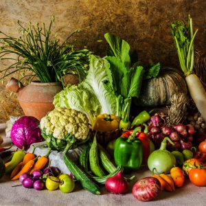 Peinture sur toile Composition Classique De Légumes – Image 1