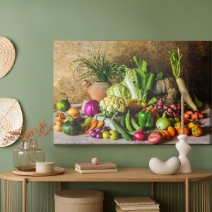 Peinture sur toile Composition Classique De Légumes – Image 5