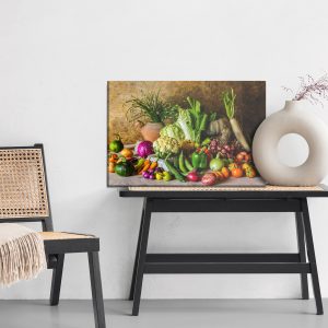 Peinture sur toile Composition Classique De Légumes – Image 6