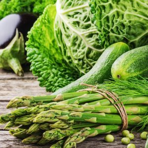 Peinture sur toile Bouquet De Légumes Verts – Image 1