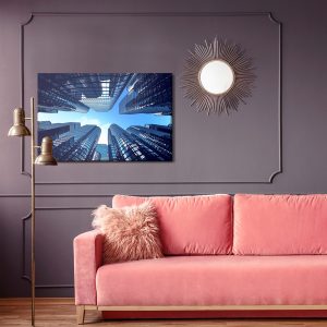 Peinture sur toile Immeubles Commerciaux – Image 4