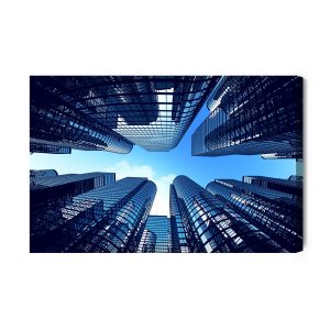 Peinture sur toile Immeubles Commerciaux – Image 2