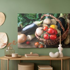 Peinture sur toile Un Panier De Légumes – Image 5