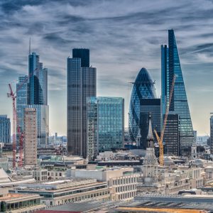 Peinture sur toile Des Gratte-Ciel De Londres – Image 1