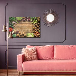 Peinture sur toile Légumes Sur Planches – Image 4
