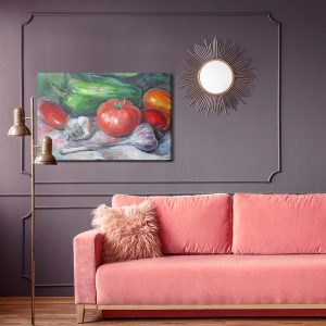 Peinture sur toile Nature Morte Peinte, Légumes – Image 4