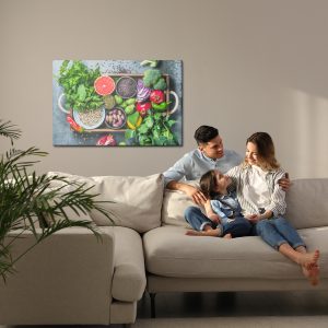 Peinture sur toile Légumes, Fruits Et Épices – Image 7