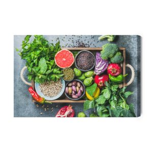 Peinture sur toile Légumes, Fruits Et Épices – Image 2