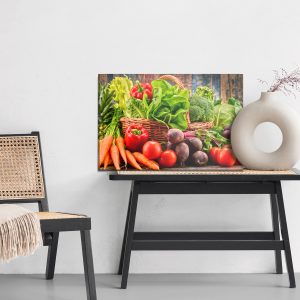 Peinture sur toile Un Panier De Légumes Frais – Image 6