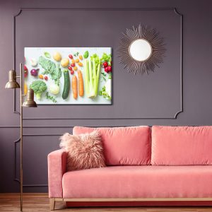 Peinture sur toile Légumes Humides Frais – Image 4