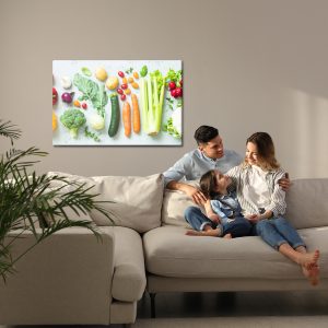 Peinture sur toile Légumes Humides Frais – Image 7