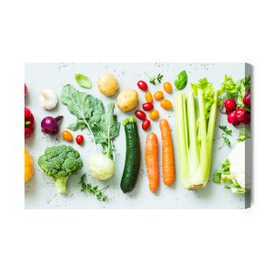 Peinture sur toile Légumes Humides Frais – Image 2