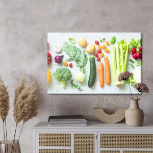Peinture sur toile Légumes Humides Frais – Image 3