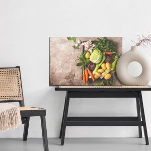 Peinture sur toile Légumes Sur Béton – Image 6