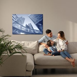 Peinture sur toile Architecture Contemporaine, Hong Kong – Image 7