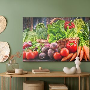 Peinture sur toile Riche Panier De Légumes – Image 5